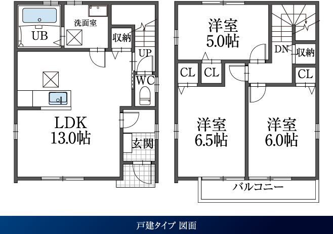 戸建タイプ 図面