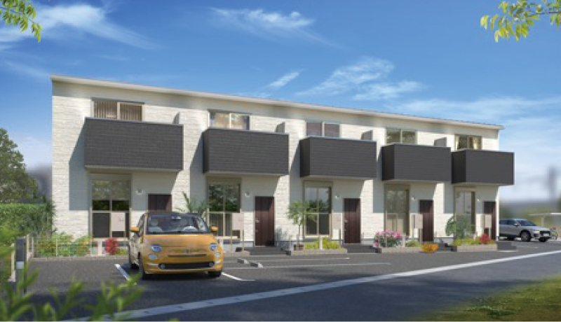 木造2階建てメゾネット MAISONETTE LAND